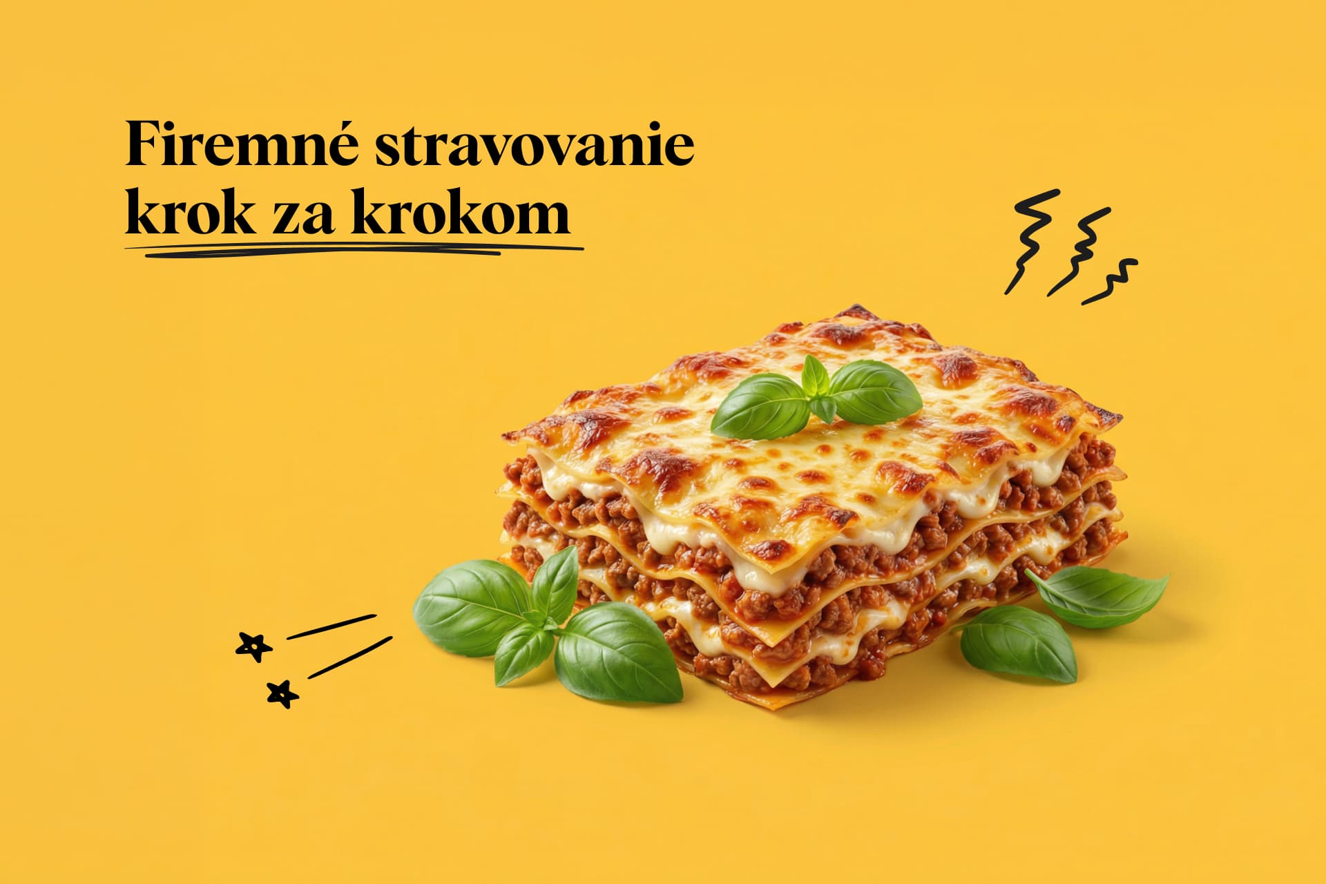 Firemné stravovanie krok za krokom