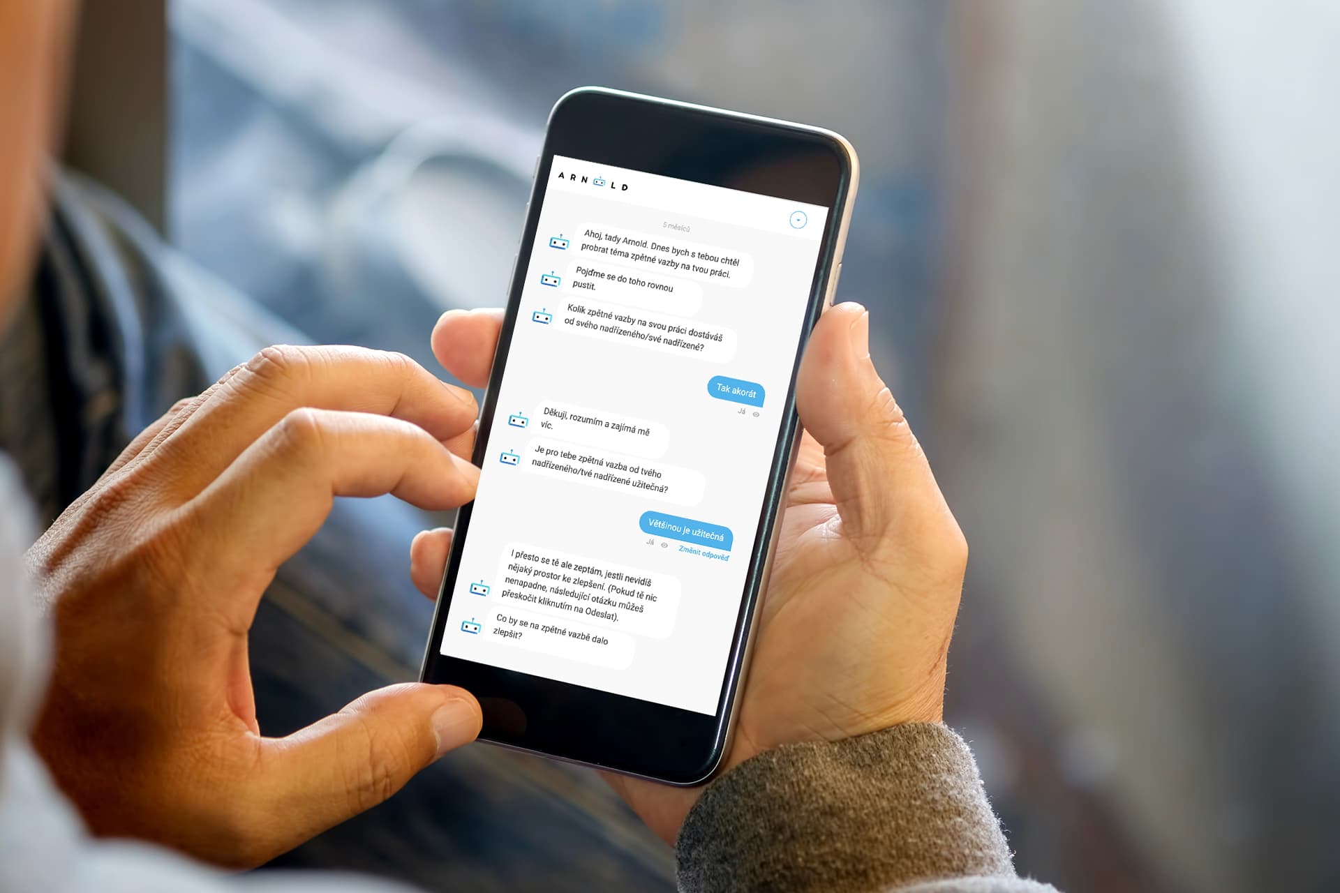 Chatbot Arnold zjistí preference u firemních benefitů