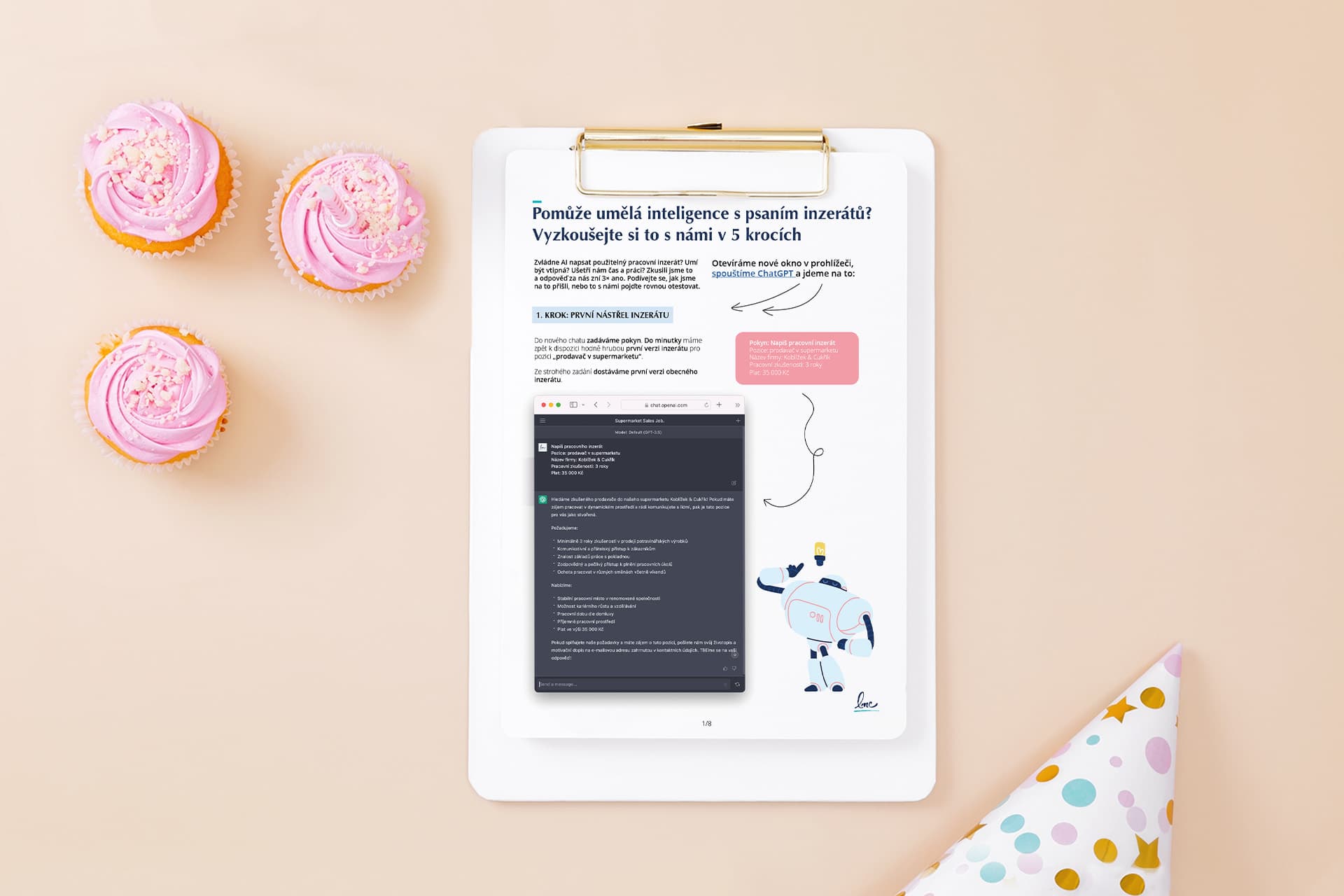 PDF návod: Jak napsat inzerát s ChatGPT 