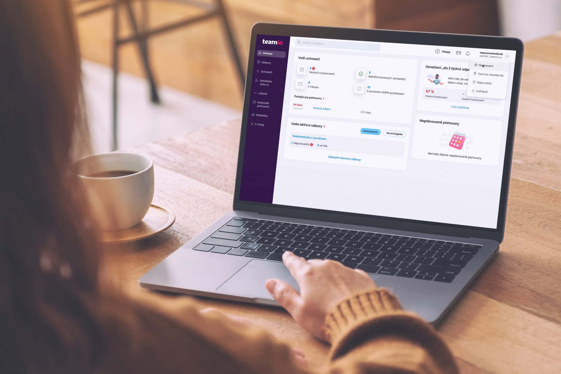 Teamio: uživatelské role na míru