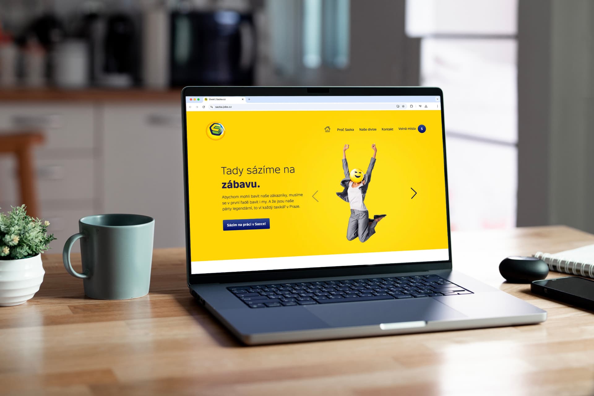 Kariérní stránky Sazka