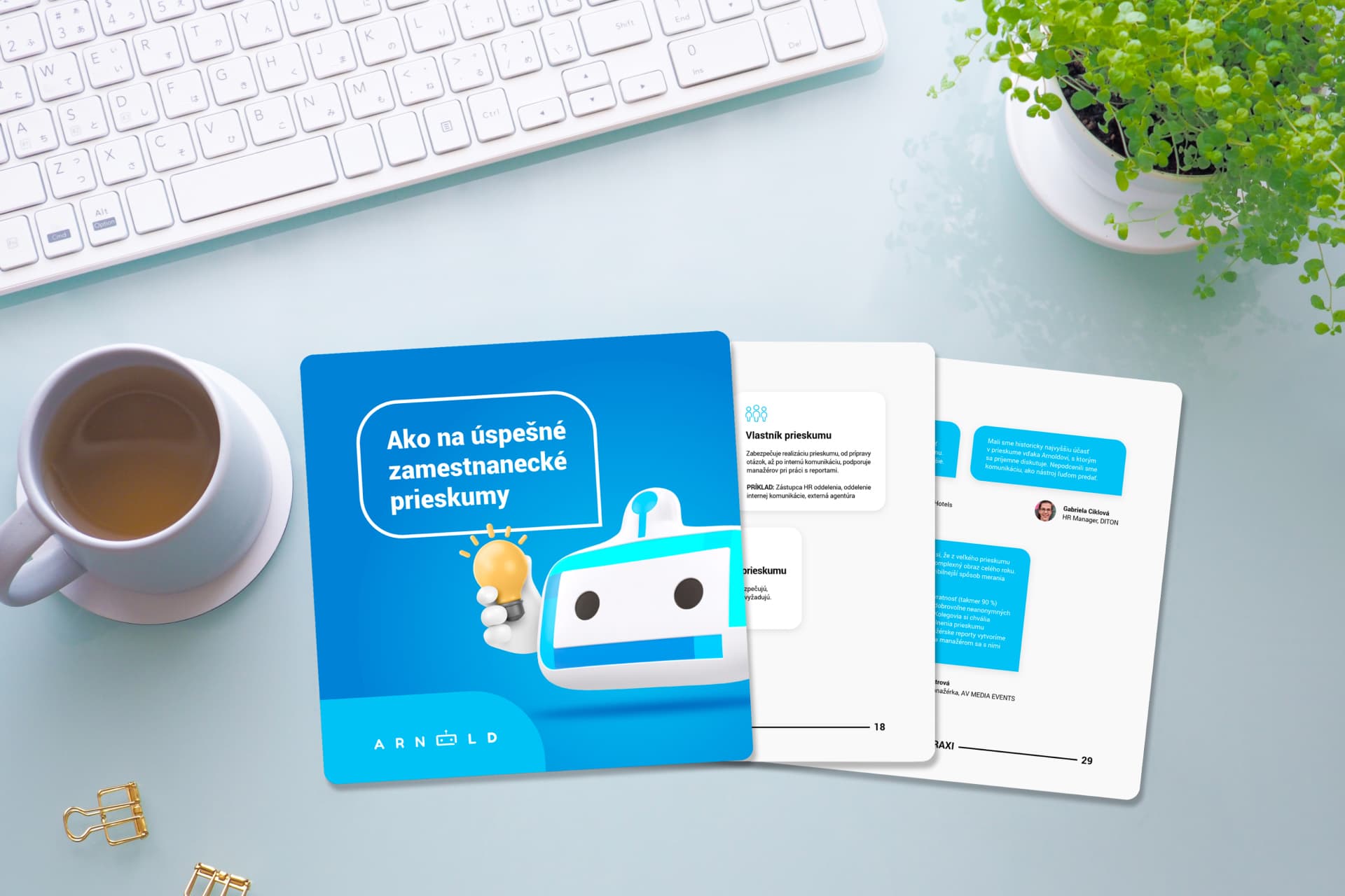 Ako robiť zamestnanecké prieskumy? E-book zadarmo