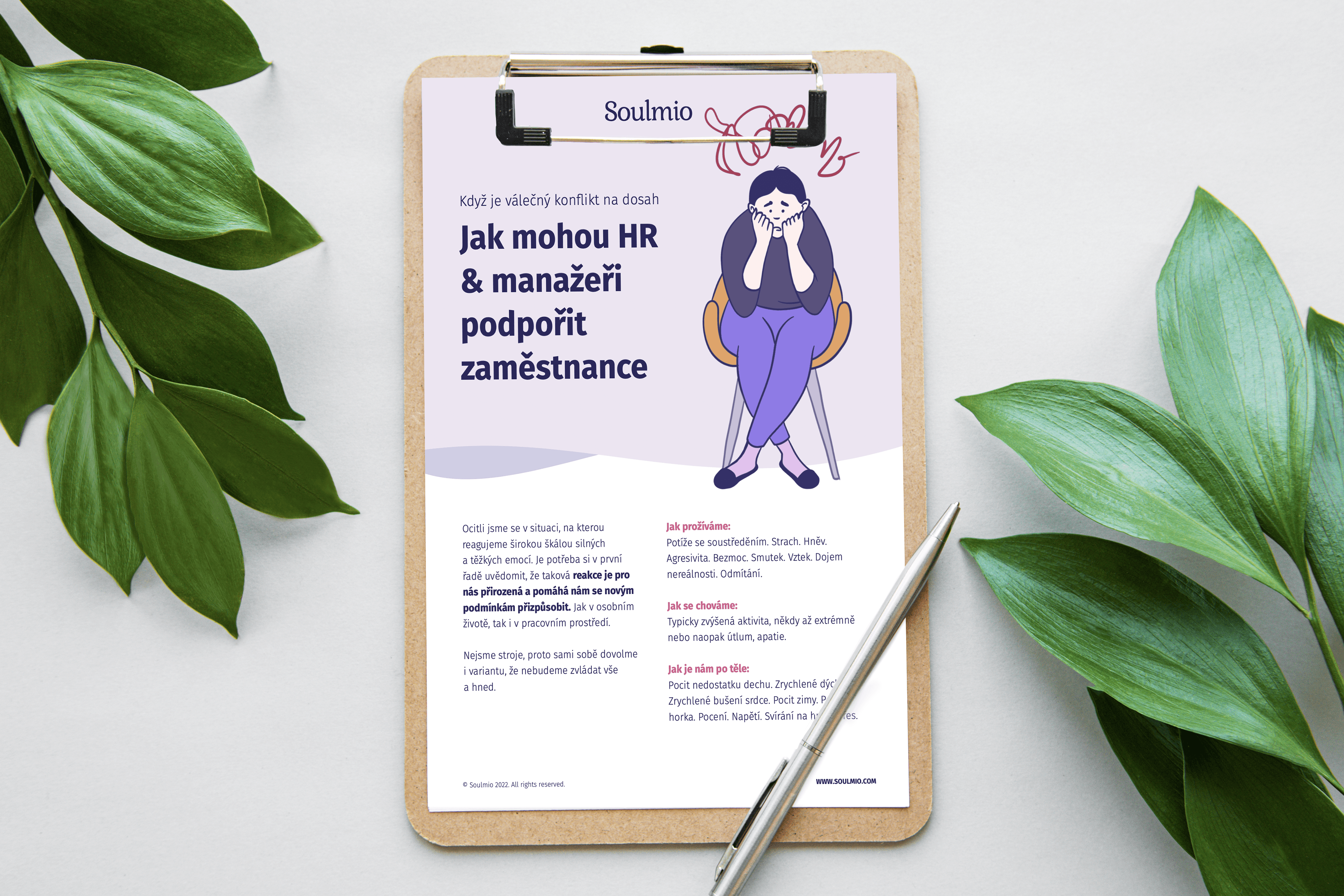 Podpora zaměstnaců v psychicky náročném období