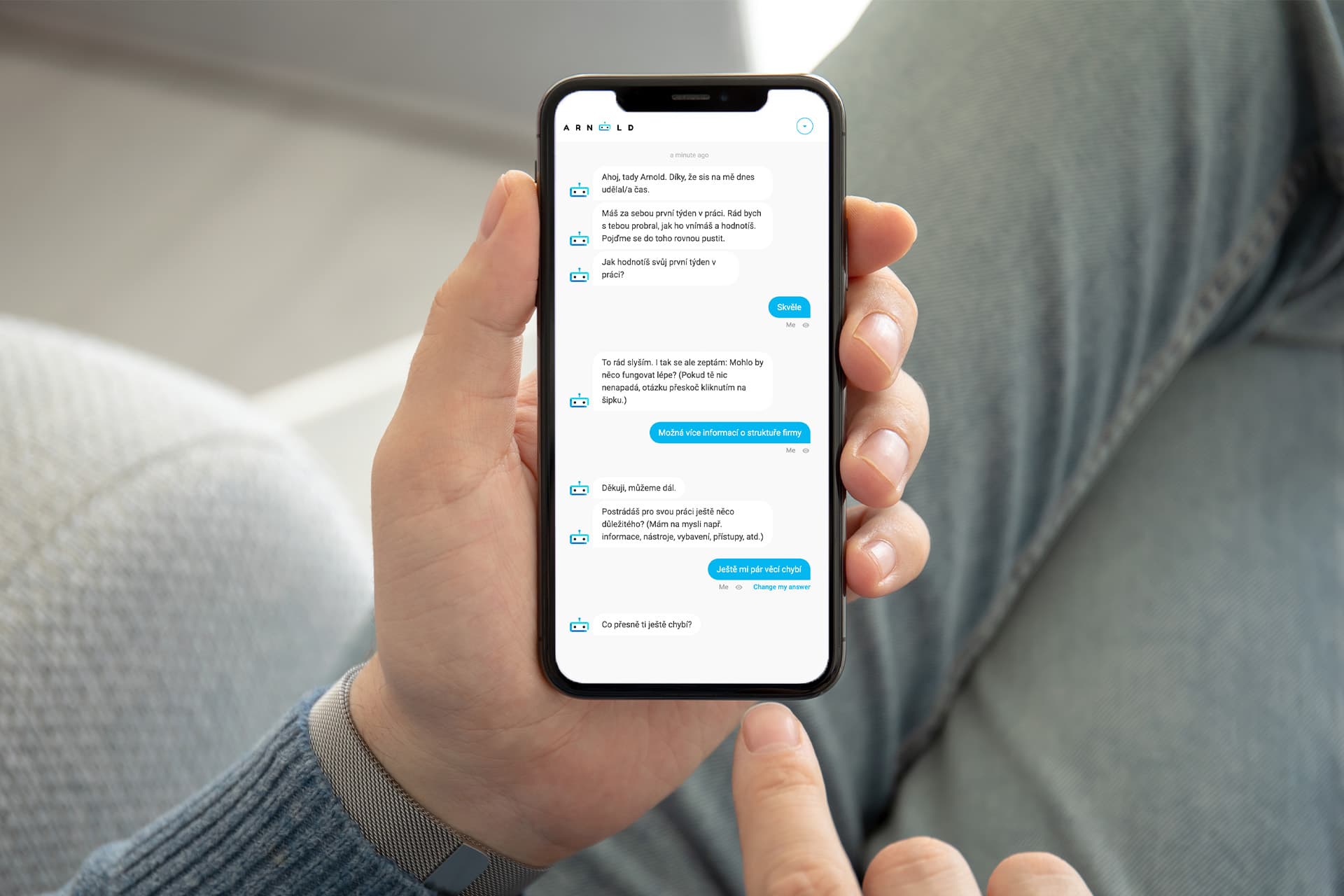 Automatizovaný onboarding s Arnoldem
