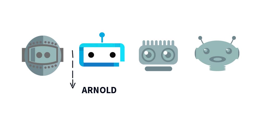 Přednosti robota Arnolda