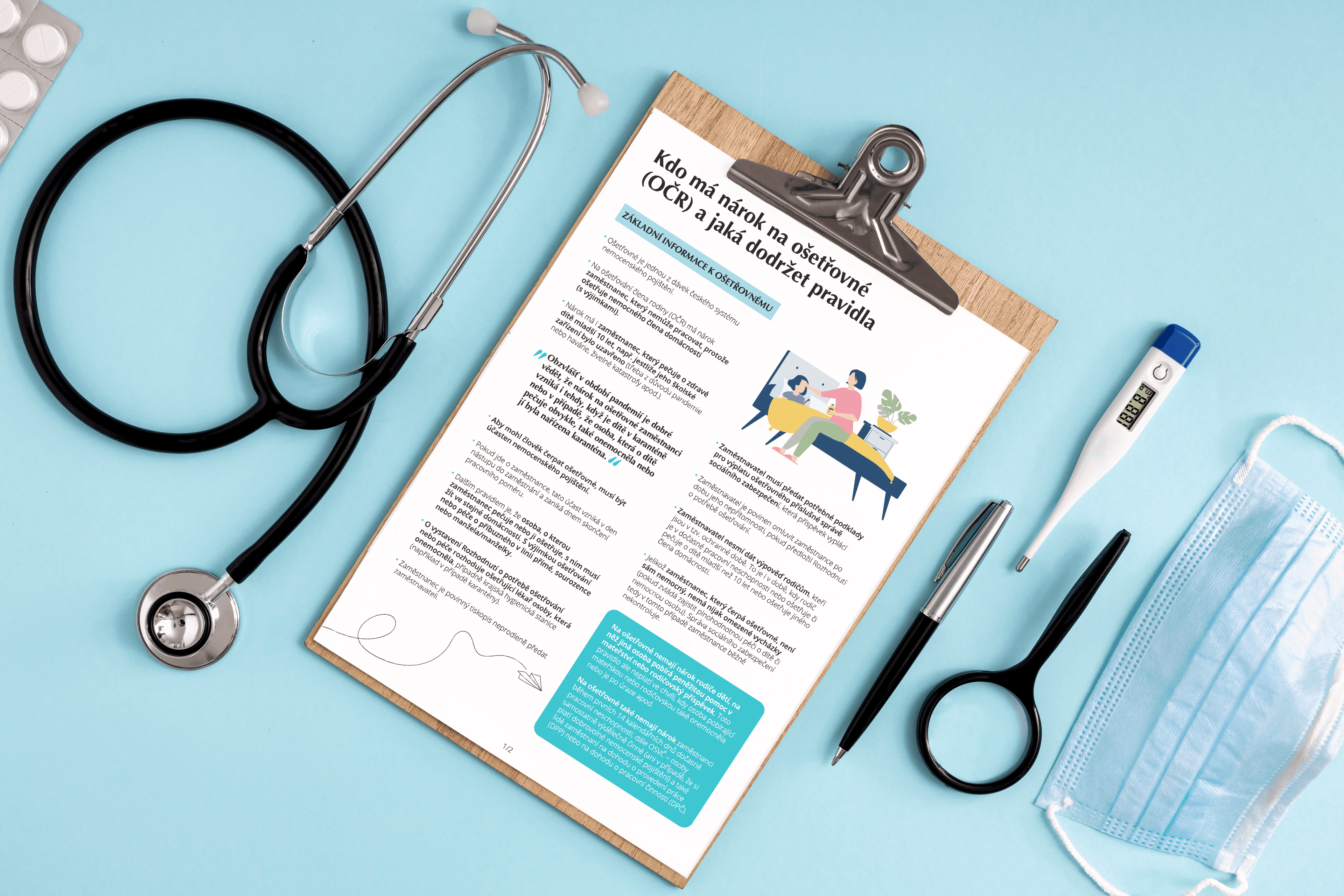 PDF: Jak na ošetřovné