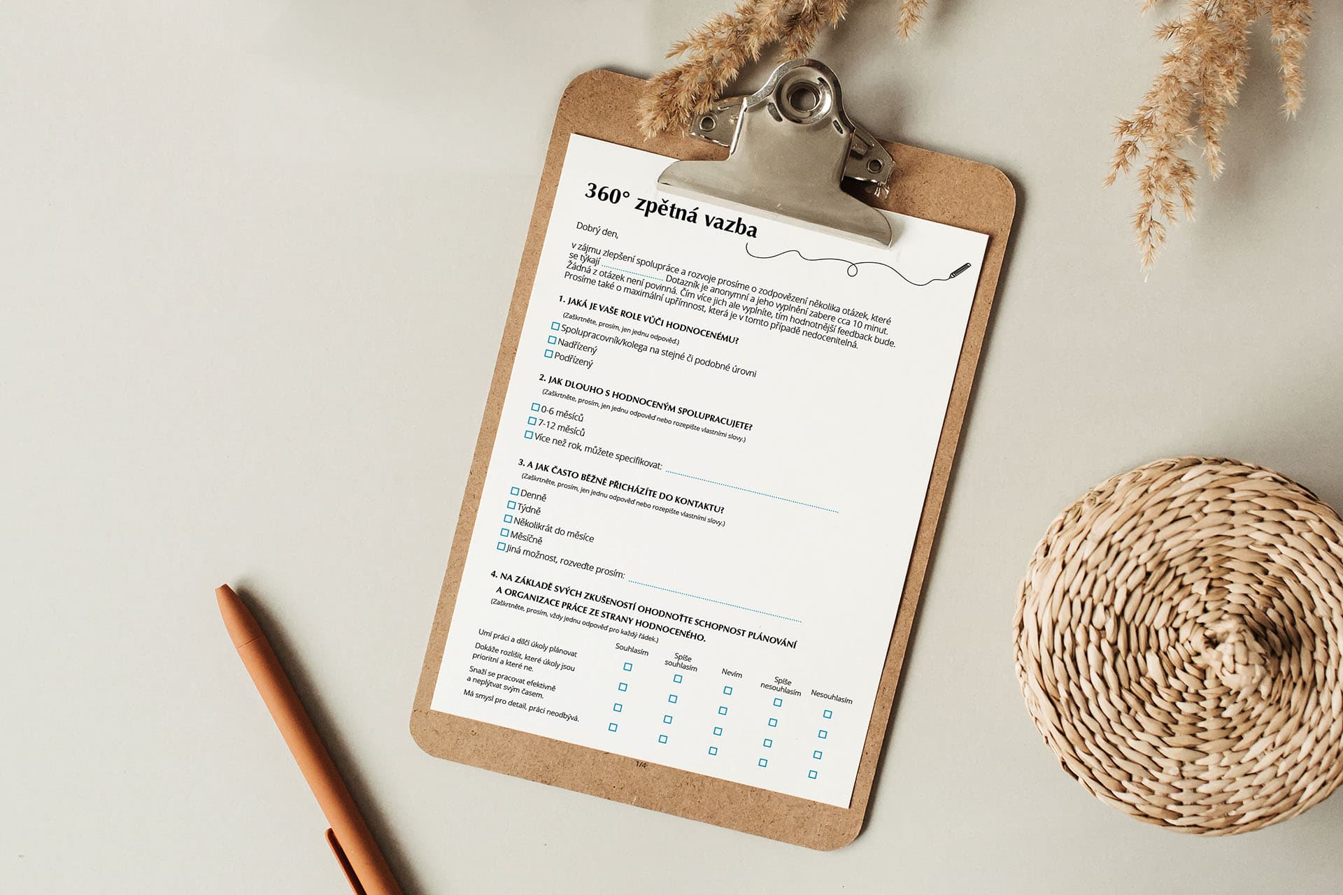 360° zpětná vazba