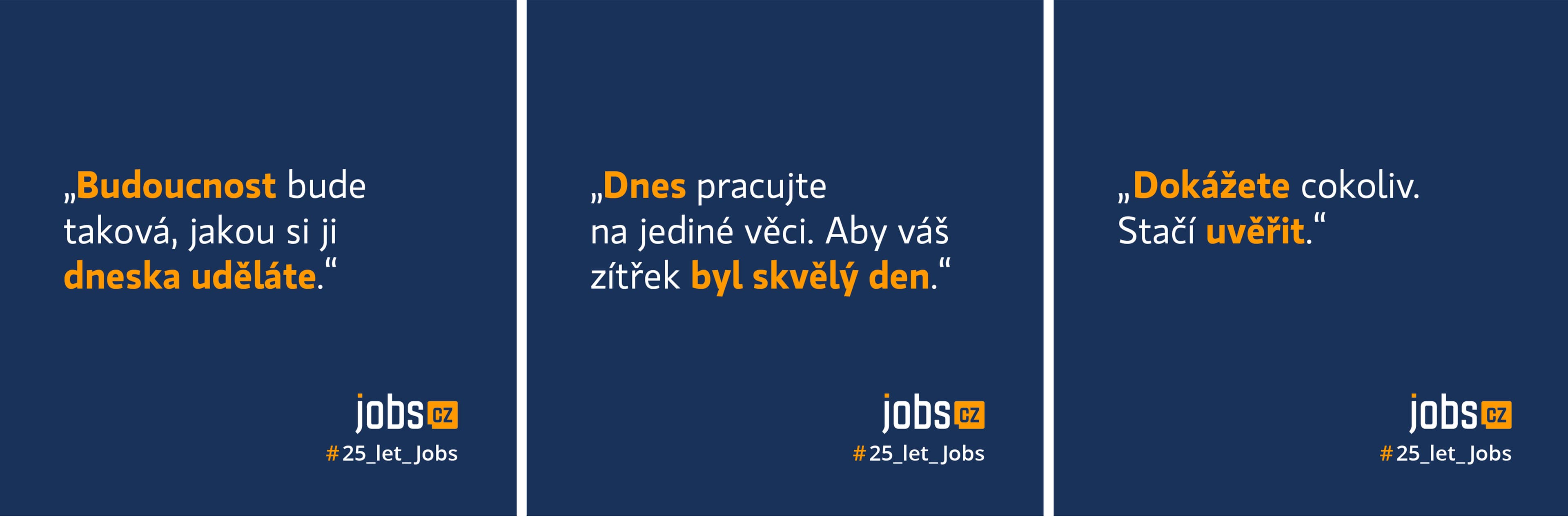Kampaň Jobs.cz 25 let