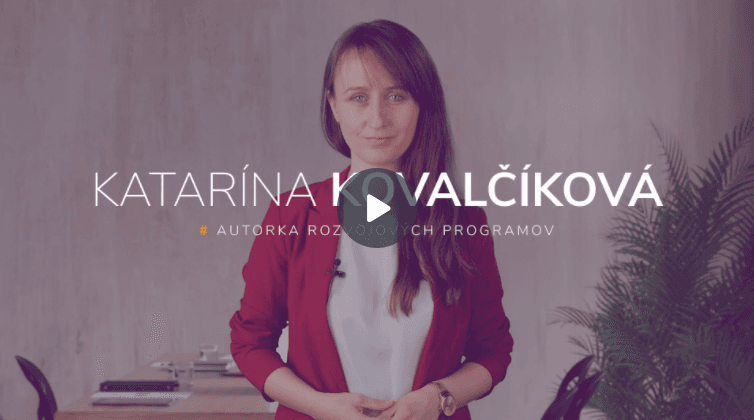 Seduo videokurz s Katarínou Kovalčíkovou