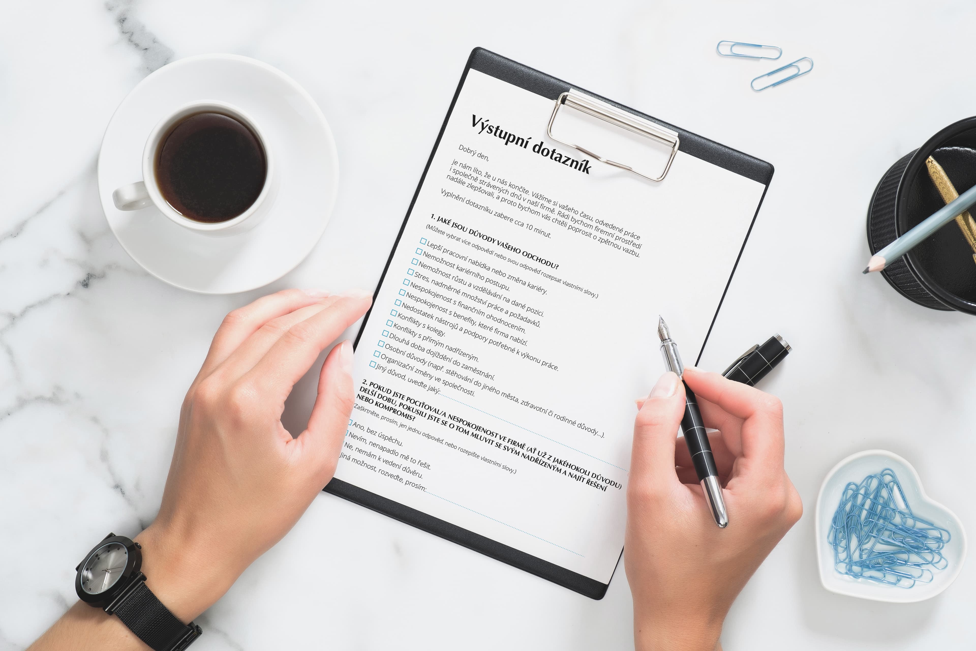 Výstupní dotazník