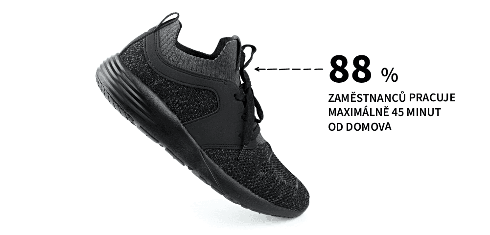 Vzdálenost bydliště od práce