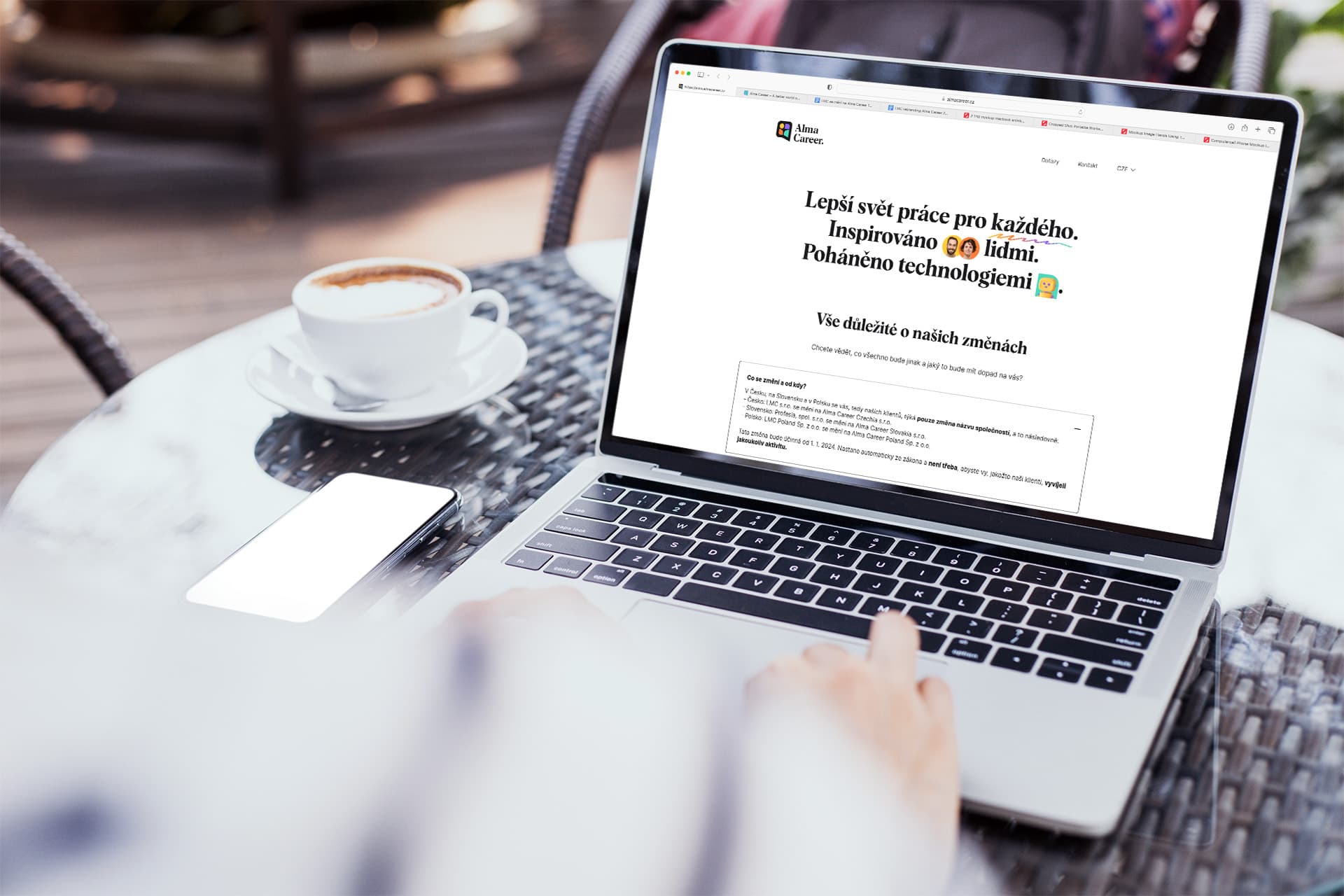 LMC se mění na Alma Career