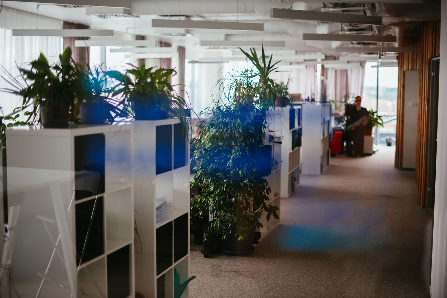 Větrání v kancelářích