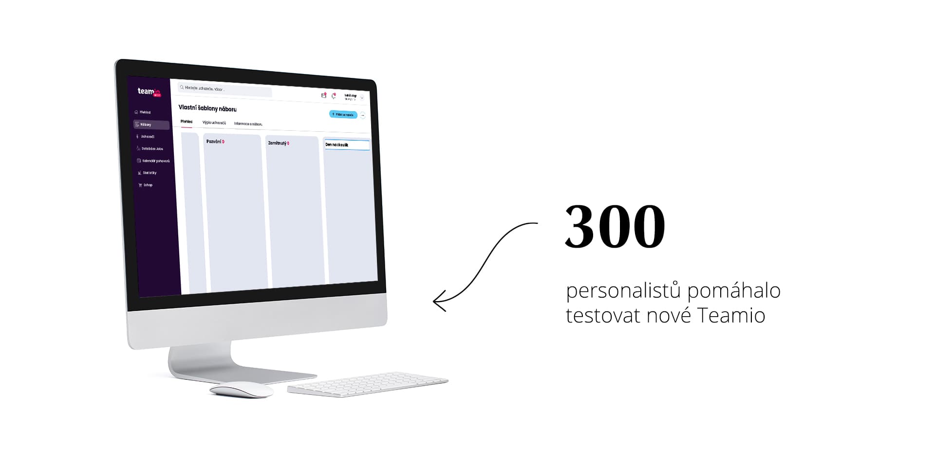 Teamio testovalo 300 personalistů