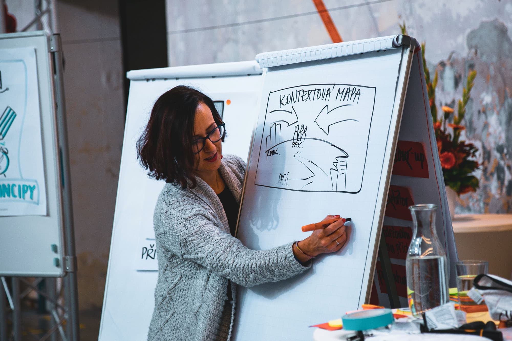 Bea Brosková, vizuální facilitátorka