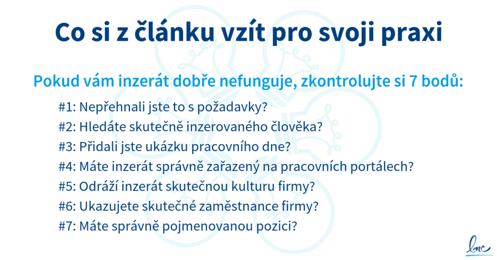 Shrnutí myšlenek z článku