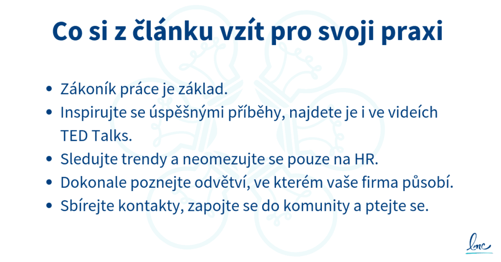 Shrnutí hlavních myšlenek z článku