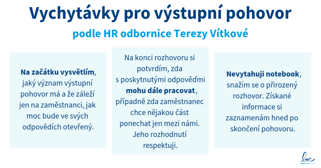 Výstupní pohovor otázky