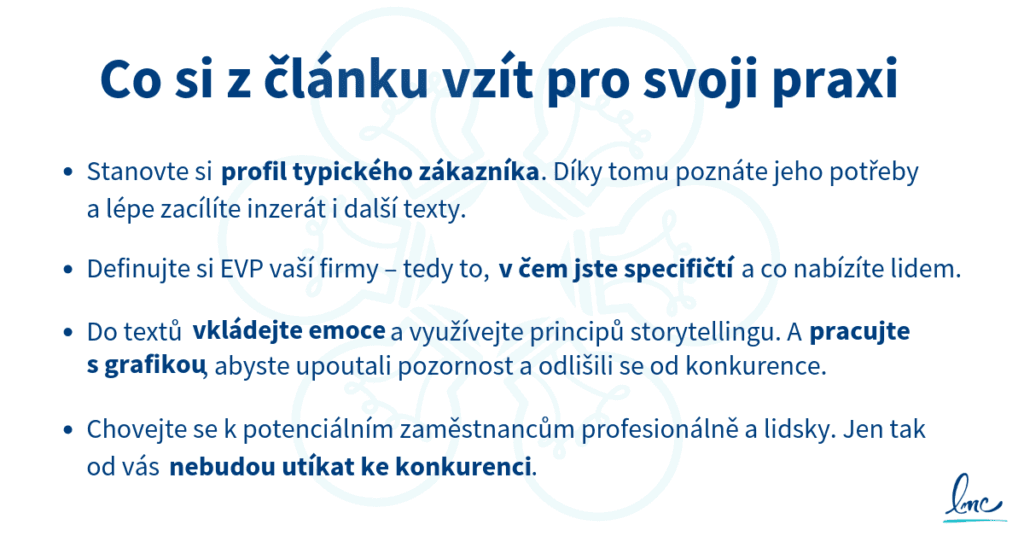Shrnutí hlavních myšlenek z článku