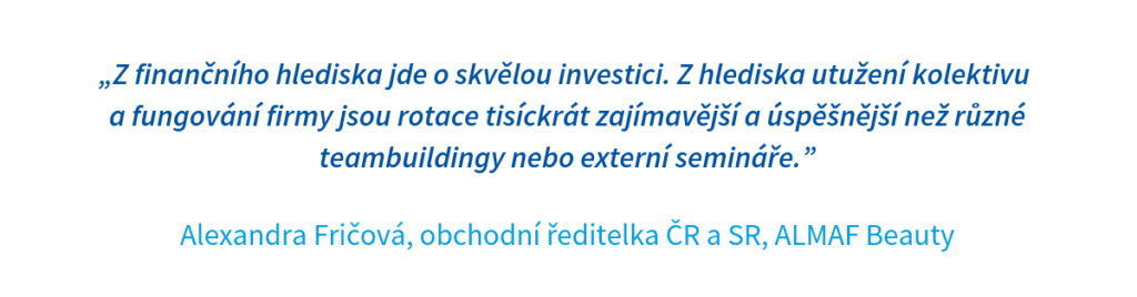 Citace Alexandry Fričové z Almaf Beauty