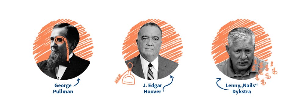 Pullman, Hoover a Dykstra