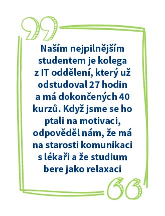 Citace Jany Maškové z VoZP