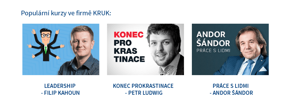 Populární videokurzy v KRUKu